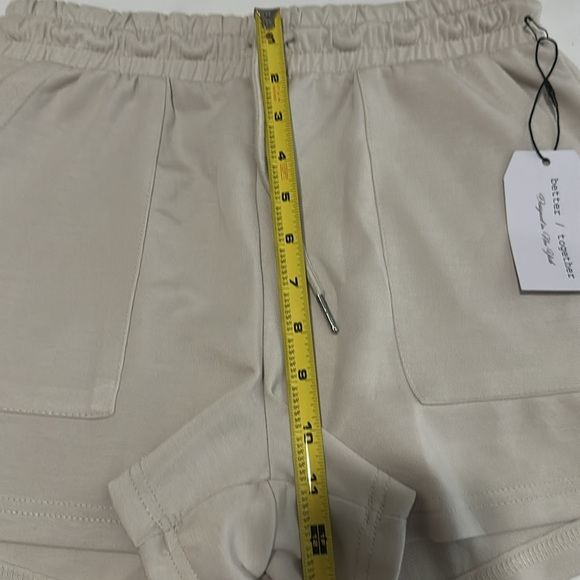 NWT Better Together Beige Women's Lounge Shorts Size M - Picture 6 of 8